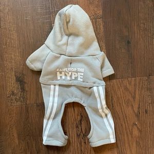 Dog “workout” clothing, size XS